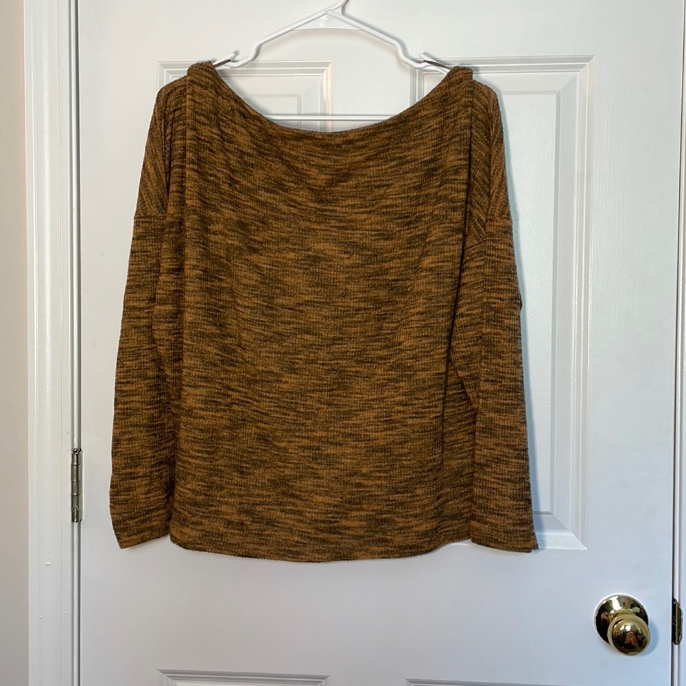 Express Off the Shoulder/Wide Neckline Blouse